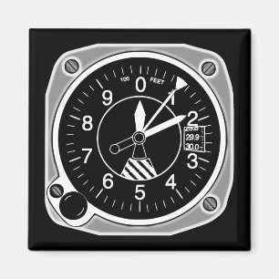 Flugzeug-Höhenmesser-Instrument Magnet