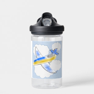 Flugzeug Jet Flugzeug Flying Vehicles Wasserflasch Trinkflasche