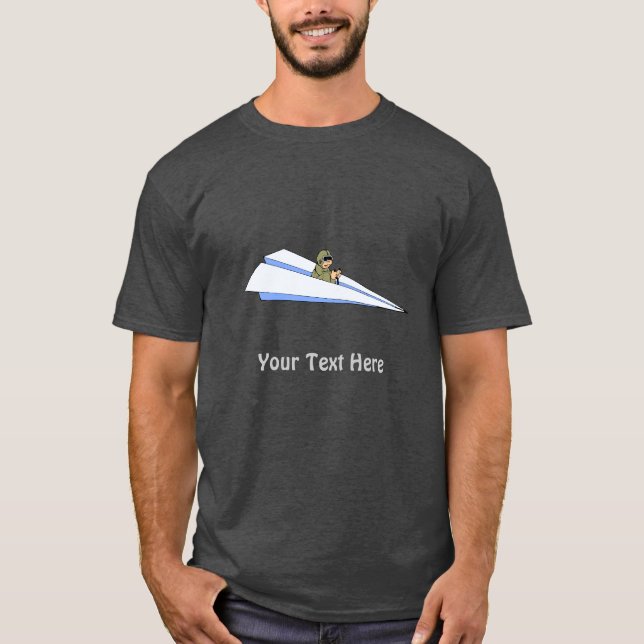 Flugzeug-Jet für Militärpilot T-Shirt (Vorderseite)