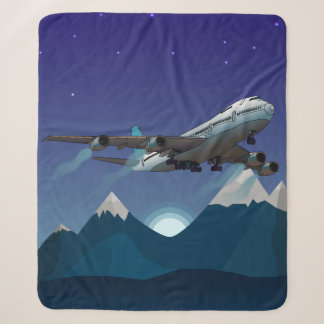 Flugzeug. Jumbo-Jet. Sherpadecke