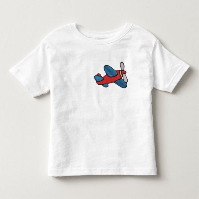 Flugzeug Kleinkind T-shirt (Vorderseite)