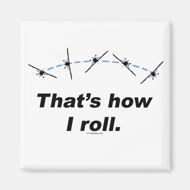 Flugzeug Magnet (Vorne)