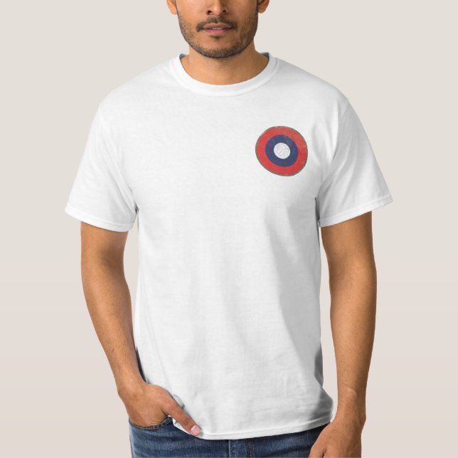 FLUGZEUG-MARKIERUNGEN US WWI EDDIE RICKENBACKER T-Shirt (Vorderseite)