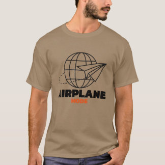 Flugzeug Moderavel Luftfahrt Flughafen Urlaub Fami T-Shirt