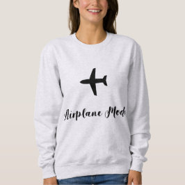 Flugzeug-Modus-Frauen Sweatshirt