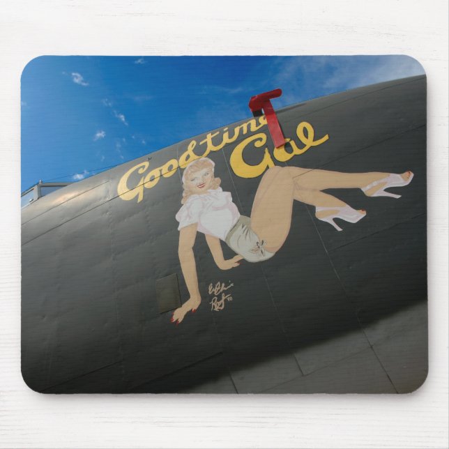 Flugzeug-Nasen-Kunst-Mausunterlage Mousepad (Vorne)