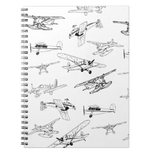 Flugzeug-Notebook Notizblock