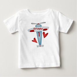 Flugzeug-Party-T-Shirt Baby T-shirt