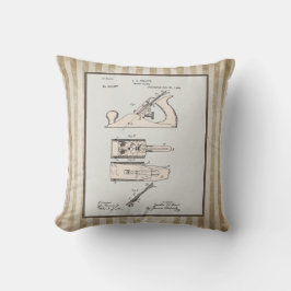 Flugzeug-Patent für Holz Kissen