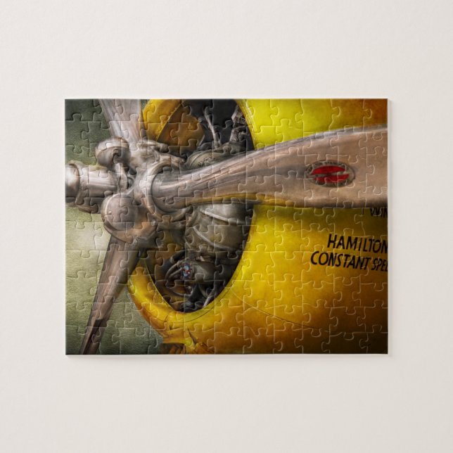 Flugzeug - Pilot - Propeller - Twin Wasp (Horizontal)