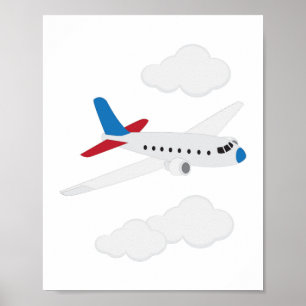Flugzeug Poster