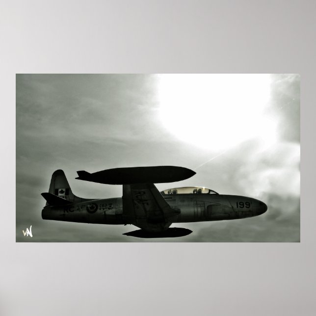 Flugzeug Poster (Vorne)