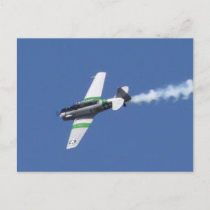 Flugzeug Postkarte
