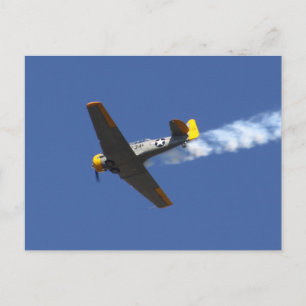 Flugzeug Postkarte