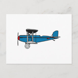 Flugzeug Postkarte