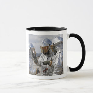 Flugzeug-Rettungs-Feuerwehrmann-Marinesoldaten Tasse
