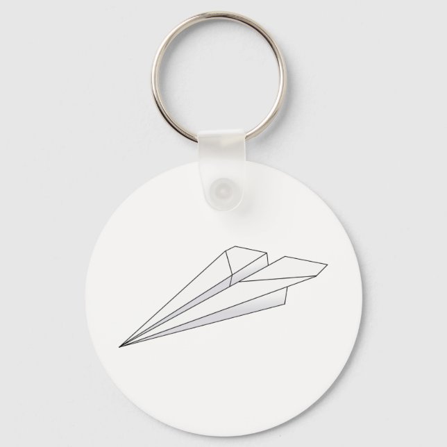 Flugzeug Schlüsselanhänger (Vorderseite)