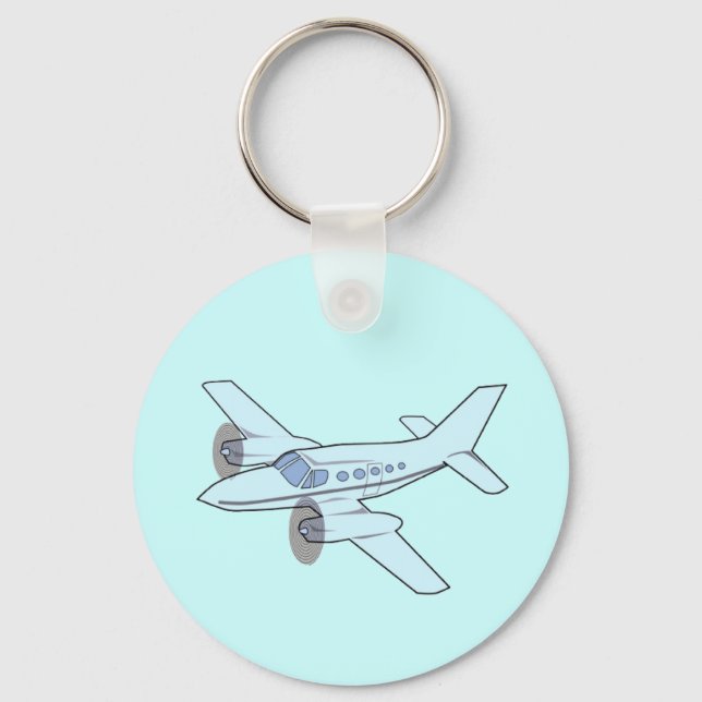Flugzeug Schlüsselanhänger (Vorderseite)