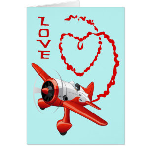 FLUGZEUG SKYWRITER - LIEBE
