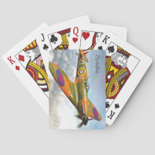 Flugzeug spielen spielkarten