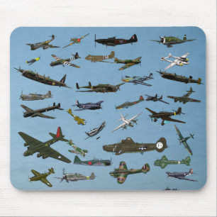Flugzeug Spotter Mouse Pad Mousepad