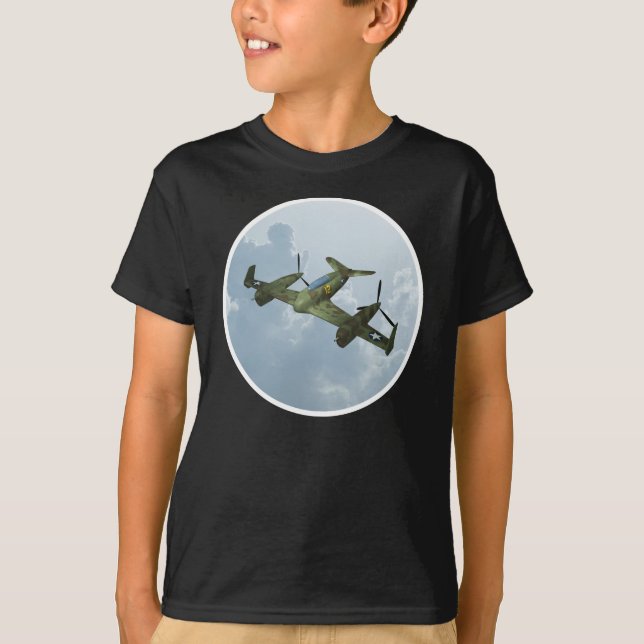 Flugzeug T-Shirt (Vorderseite)