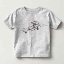 Flugzeug-T-Shirt für Kleinkinder Jungen-Shirt