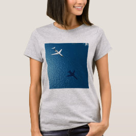 Flugzeug Theme Design T-Shirt