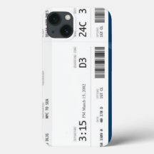 Flugzeug Ticket iPhone 7/8 Fall