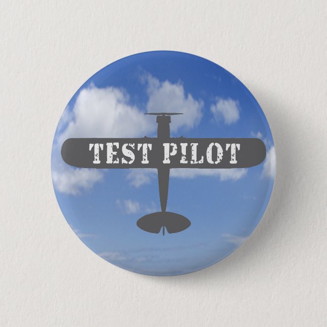 Flugzeug-u. Test-Pilot Button (Vorderseite)
