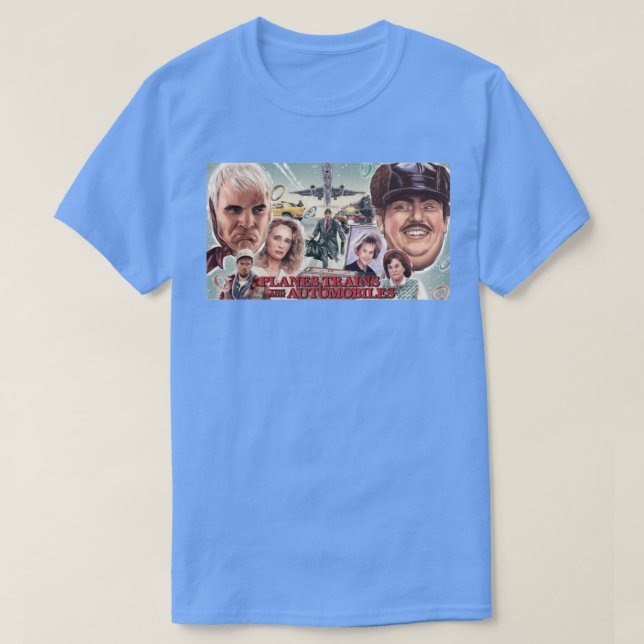 Flugzeug und Kraftfahrzeuge 3 T-Shirt (Design vorne)