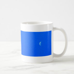 Flugzeug und Mond Kaffeetasse