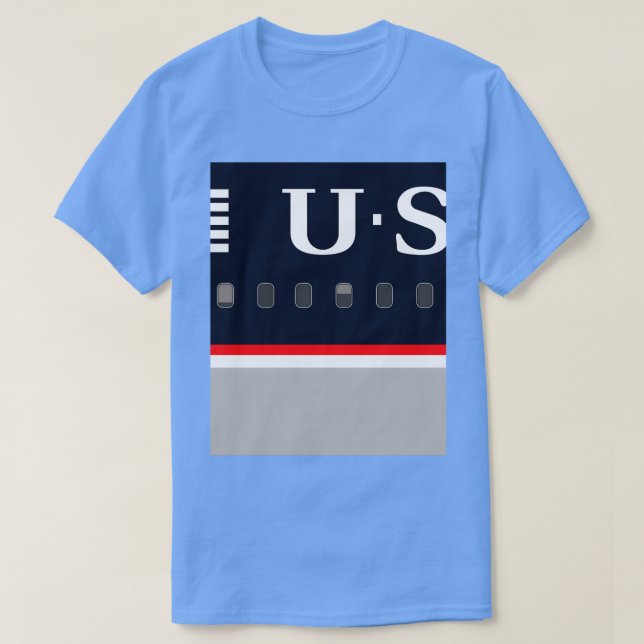 Flugzeug: US Airways  T-Shirt (Design vorne)