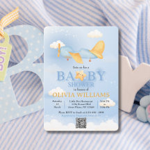 Flugzeug, Wolken & Sterne, Blau, Baby Boy, Niedlic