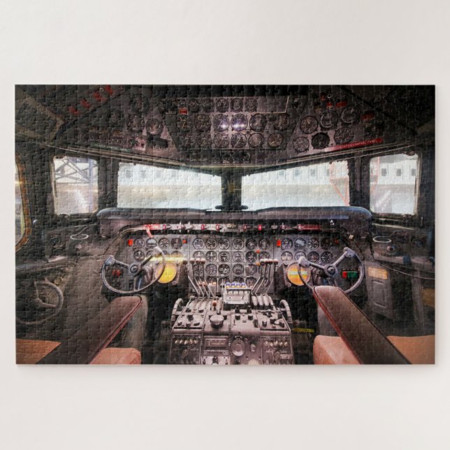 Flugzeugcockpit (Horizontal)