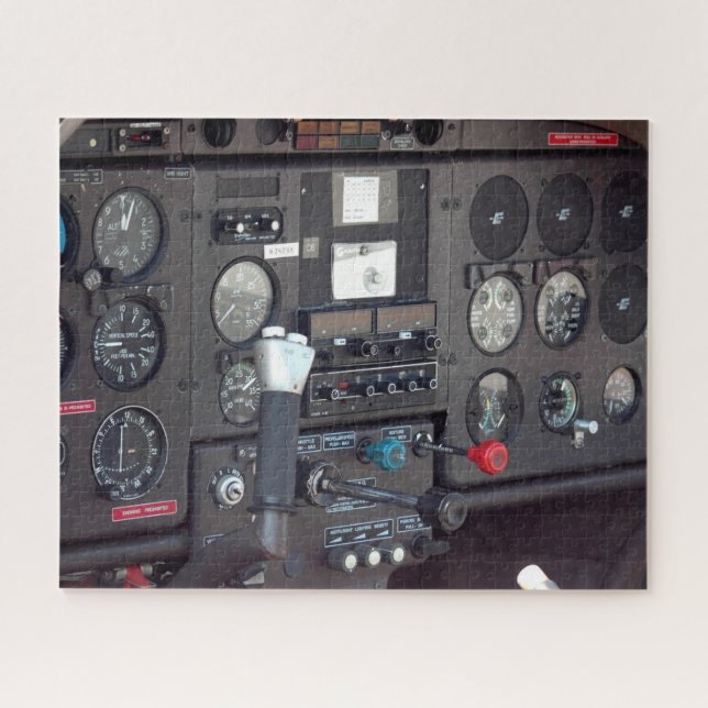 Flugzeugcockpit (Horizontal)