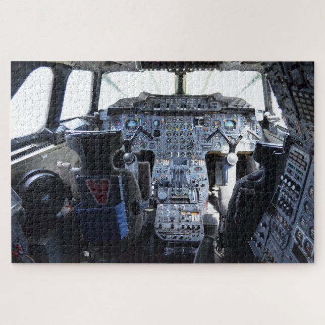 Flugzeugcockpit (Horizontal)