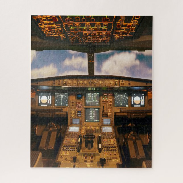 Flugzeugcockpit (Vertikal)