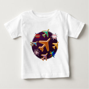 Flugzeuge Baby T-shirt