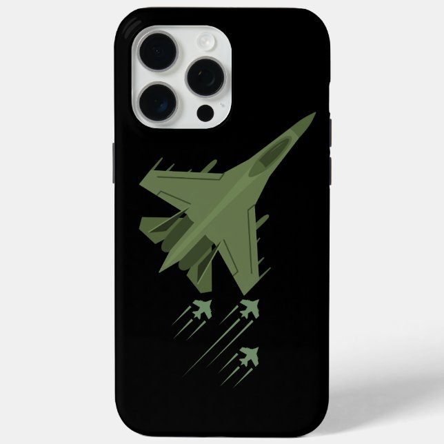 Flugzeuge Case-Mate iPhone Hülle (Rückseite)