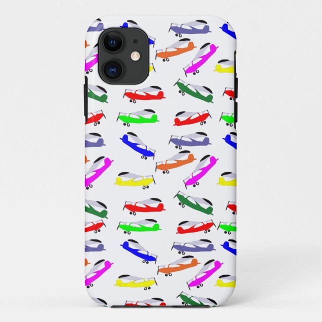 Flugzeuge Case-Mate iPhone Hülle (Rückseite)