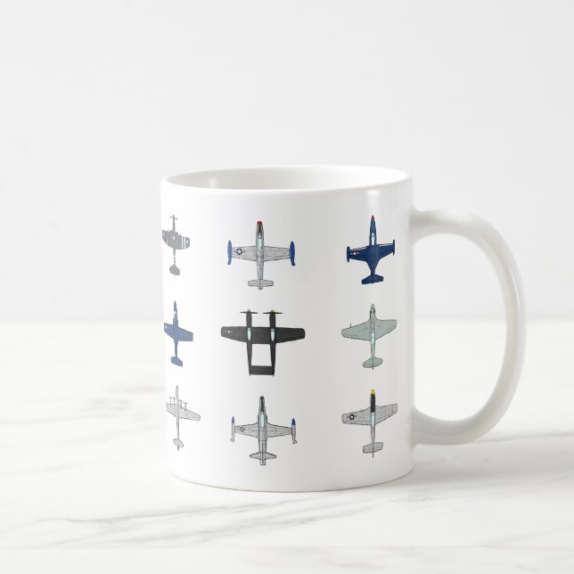 Flugzeuge der Tasse des koreanischen Krieges (Rechts)