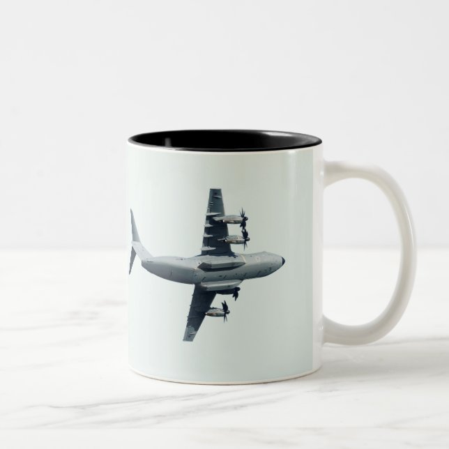 Flugzeuge des Atlas-A400M - 1 Zweifarbige Tasse (Rechts)