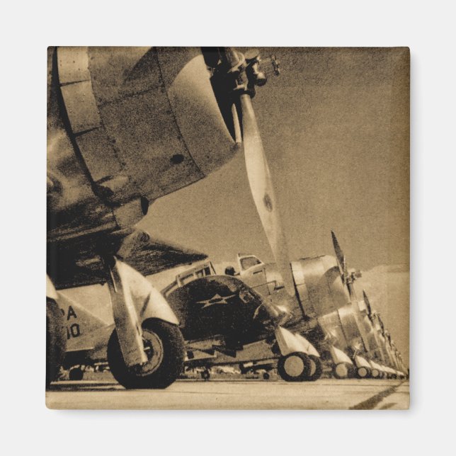 Flugzeuge des Zweiten Weltkriegs Magnet (Vorne)