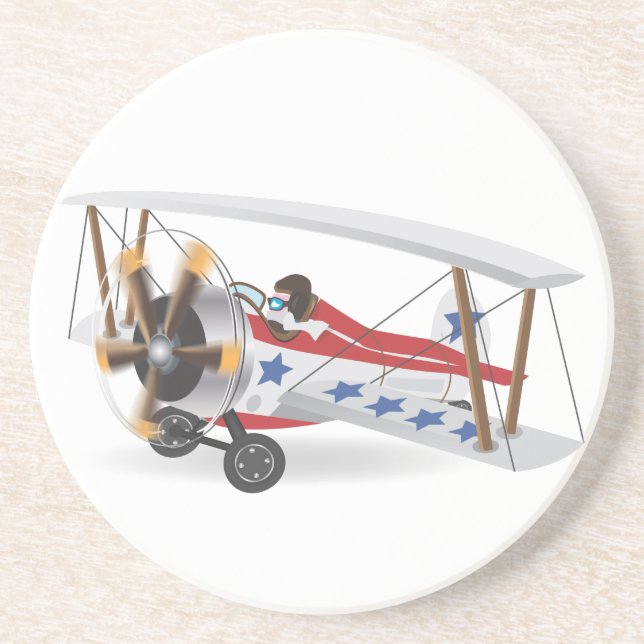 Flugzeuge Getränkeuntersetzer (Vorne)