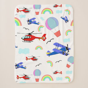 Flugzeuge, Hubschrauber und Balloons Sherpadecke