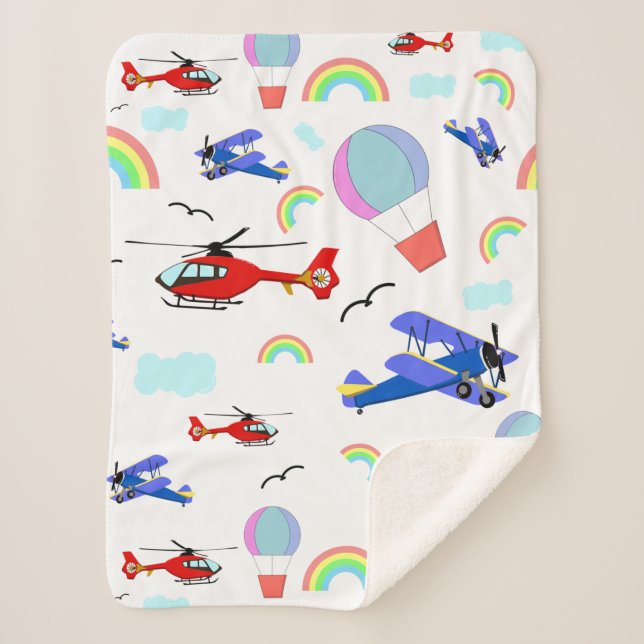 Flugzeuge, Hubschrauber und Balloons Sherpadecke (Vorderseite)