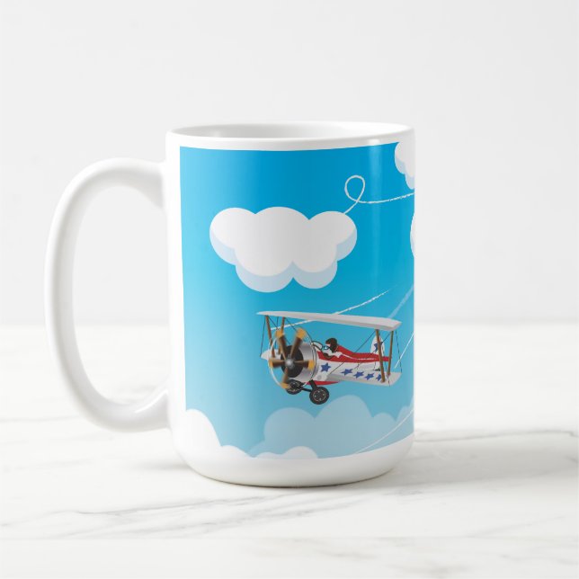Flugzeuge Kaffeetasse (Links)