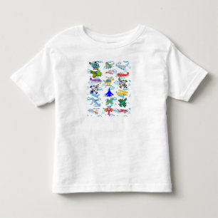 Flugzeuge Kleinkind T-shirt