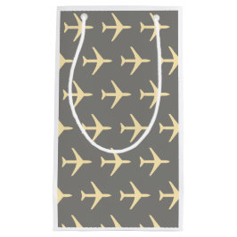 Flugzeuge mit blass gelbem Flugzeug Kleine Geschenktüte